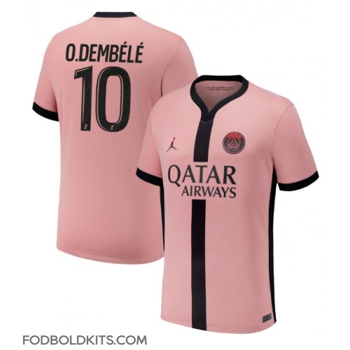 Paris Saint-Germain Ousmane Dembele #10 Tredjetrøje 2024-25 Kortærmet